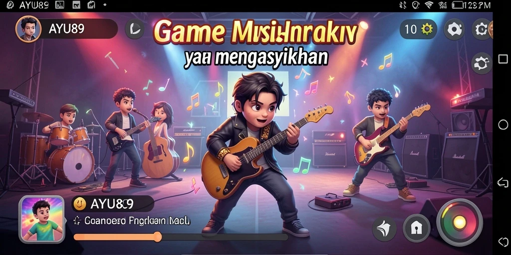 Tampilan gameplay AYU89 yang seru dan interaktif.
