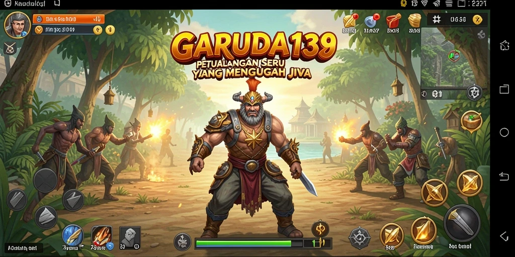 Tangkapan layar dari gameplay SERU di GARUDA138.