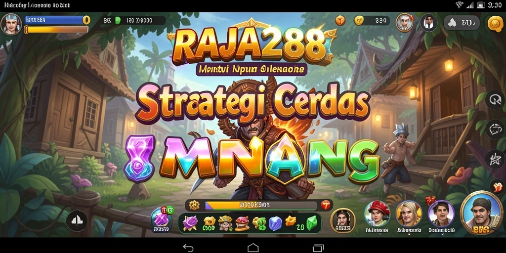 Tampilan gameplay RAJA288 yang penuh aksi dan strategi.