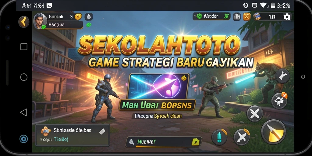 Gameplay menarik dalam <strong>SEKOLAHTOTO</strong> dengan strategi taktis yang mendebarkan.